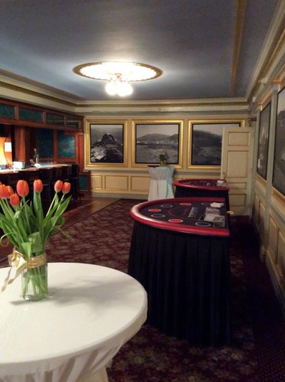 Casino Night — gaming tables